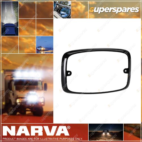 Narva Optional Accessories Black Flange Bezel To Suit 72476 Part NO. of 72496B