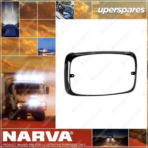 Narva Optional Accessories Black Flange Bezel To Suit 72478 Part NO. of 72497B