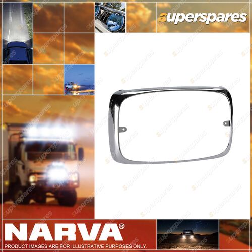 Narva Optional Accessories Chrome Flange Bezel To Suit 72478 Part NO. of 72497C