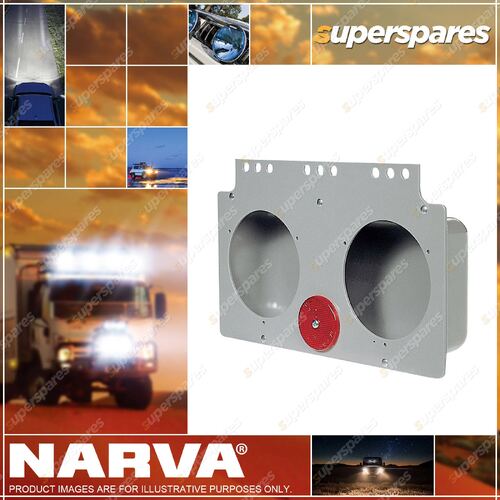 Narva Metal Module Box For Mounting Two Model 40 Lamps Part NO. of 94087