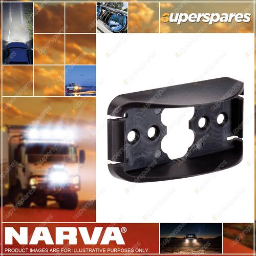 Narva Black Deflector Mounting Base to suit 9 - 33 Volt L.E.D Side Marker Lamp