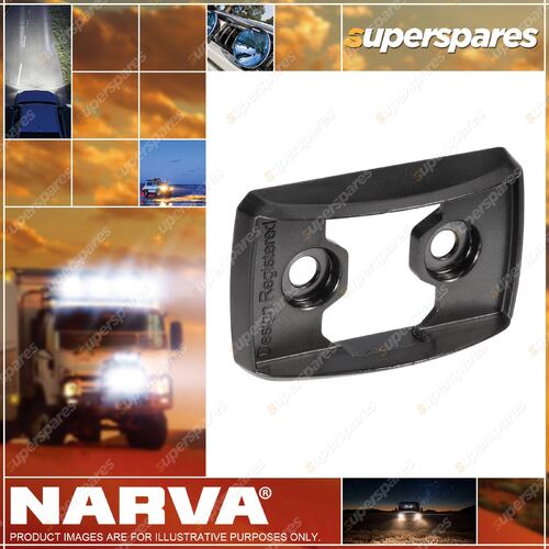 Narva Black Deflector Mounting Base To Suit Model 14 Marker Lamps