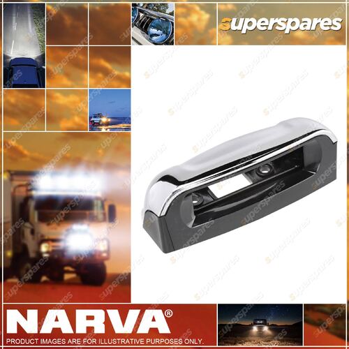 Narva Chrome/Black Housing To Suit Model 8 Licence Plate Lamp Part NO.of 90897