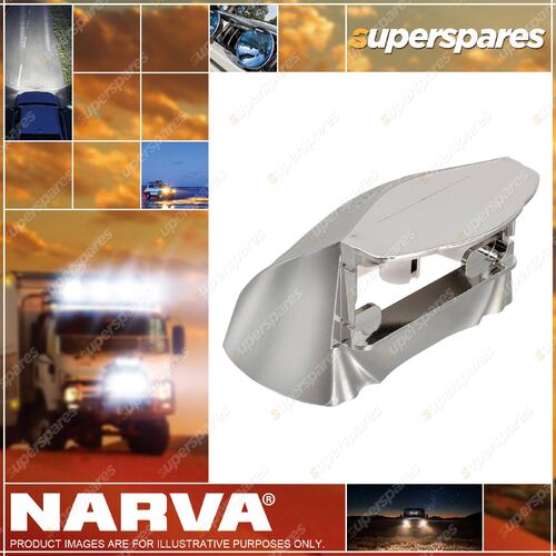 Narva Chrome Licence Plate Lamp Housing for Model 16 licence plate Lamps