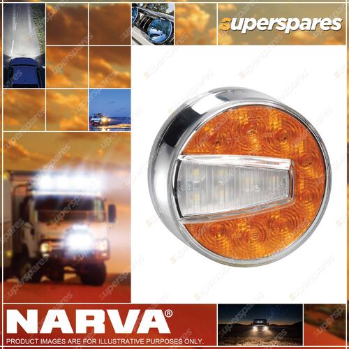 Narva 12V Led Front Direction Indicator & Park Lamp Amber/White Cable Right