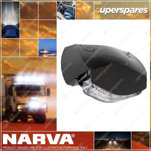 Narva 9¨C33 Volt 5 L.E.D Licence Plate Lamp Black Housing And 2.5M Cable