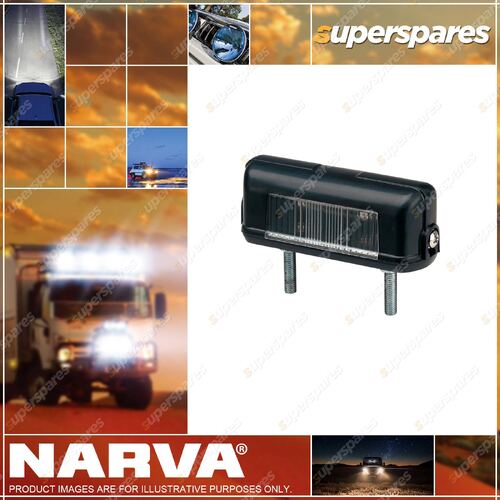 Narva Licence Plate Lamp globes not included 86550 Part NO. of 86550