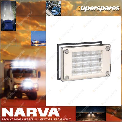 Narva 9¨C33V LED Reverse Lamp White For Horizontal Mounting With Retro-fit Gasket