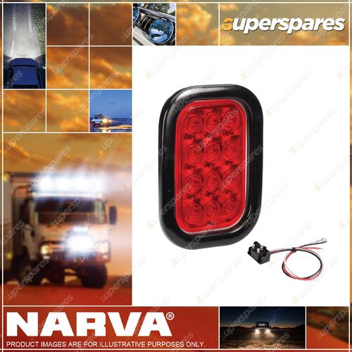 Narva 9 - 33 Volt Model 45 L.E.D Rear Stop/Tail Lamp Red Color Blister Pack