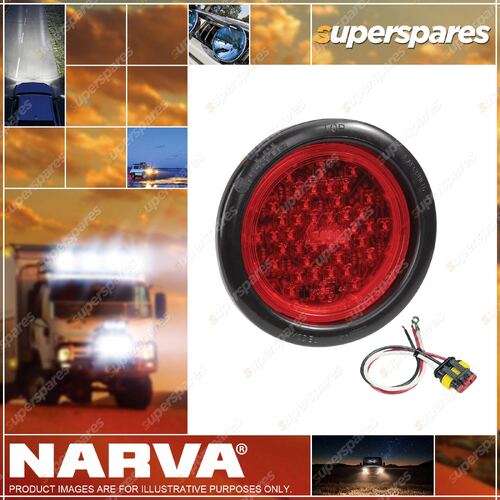 Narva 12 Volt Model 44 L.E.D Rear Stop/Tail Lamp Red Color Part NO. of 94410