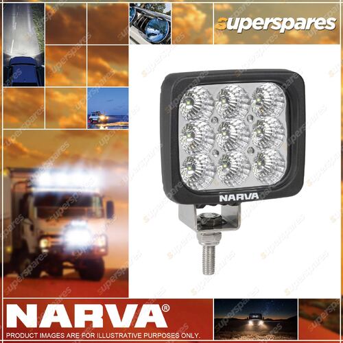 Narva L.E.D Work Lamp Flood Beam - 2200 Lumens 9x3w In-built Deutsch connector