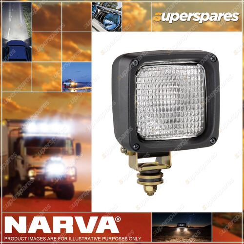 Narva 100 x 100 MM Square Work Lamp Flood Beam Current 1.4A at 12V 0.7A at 24V