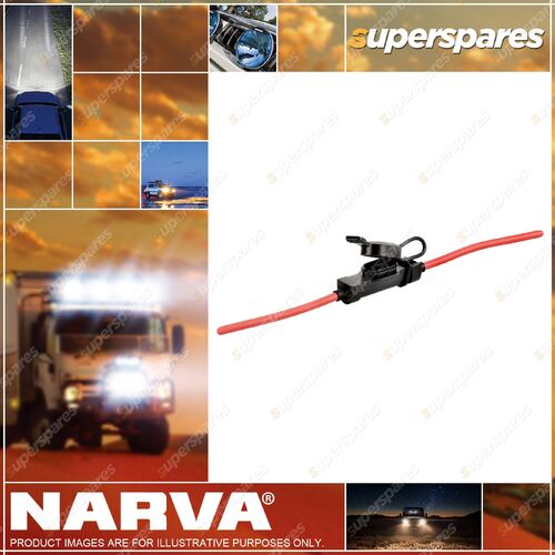 Narva Low Profile In-Line Micro Blade Fuse Holder Blister Pack Of 1