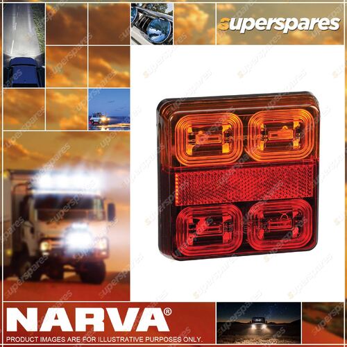 Narva 12V Led Slimline Rear Stop/Tail Direction Indicator Lamp 100X100mm