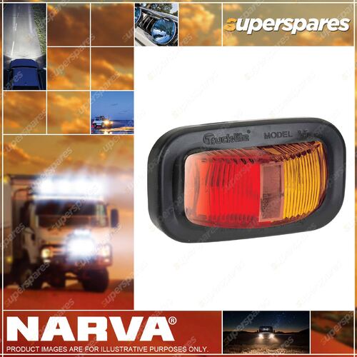 9-33V Model 16 L.E.D Side Marker Lamp Red / Amber with Vinyl Grommet 0.5m Cable