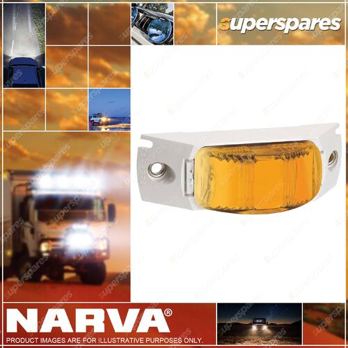 9-33V 16 Amber LED Front End Outline Marker Or External Cabin Lamp 0.5m Cable