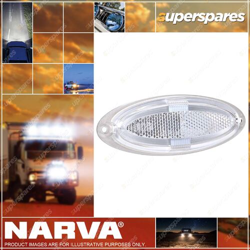 Narva 9-33 Volt L.E.D Model 21 Front End Outline Marker White Light Pipe