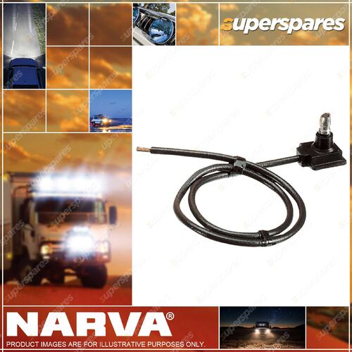 Narva 1 pc Plug and 1 pc Lead Suits for 12 Volt Model 21 Series Lamp