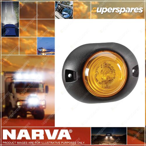 Narva 9-33V Model 31 L.E.D Side Marker Or Front End Outline Marker Lamp - Amber