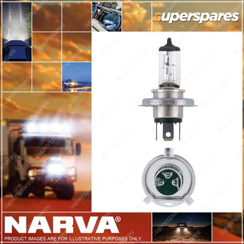 Narva H4 12 Volt 60 / 55W Heavy Duty Halogen Globe (Blister Pack Of 1)