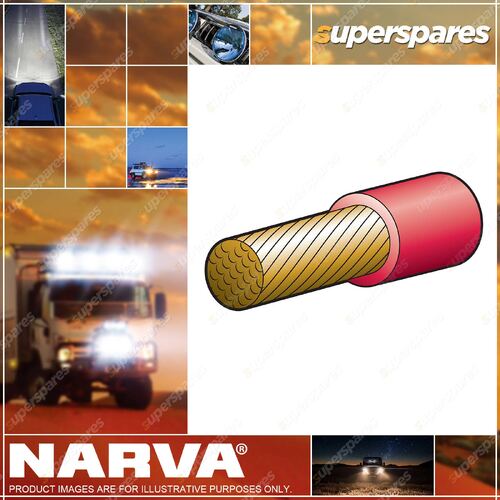 Narva 255A Red 2 B&S Single Core Battery & Starter Cable - 100M Length