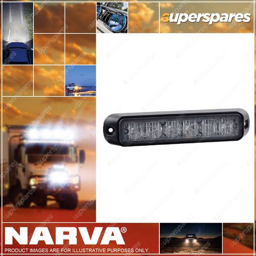 Narva Low Profile High Powered L.E.D Warning Light Blue - 6 X 1 Watt L.E.Ds