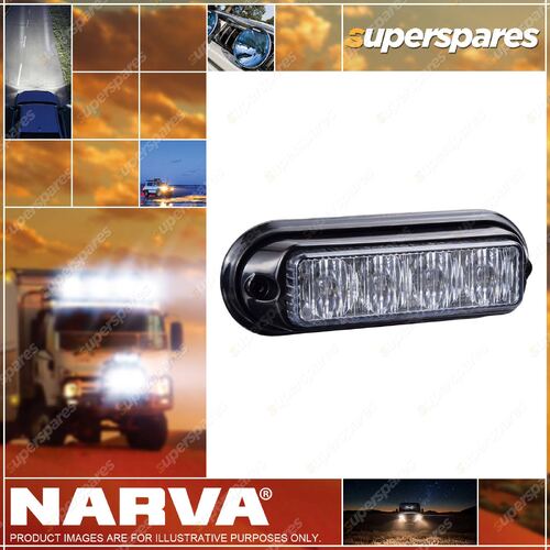 Narva High Powered L.E.D Warning Light (Red / Blue) - 4 X 1 Watt L.E.Ds