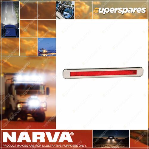 Narva 9-33V Model 39 LED Stop/Tail Lamp Stainless Steel Cover Blister Pack Of 1