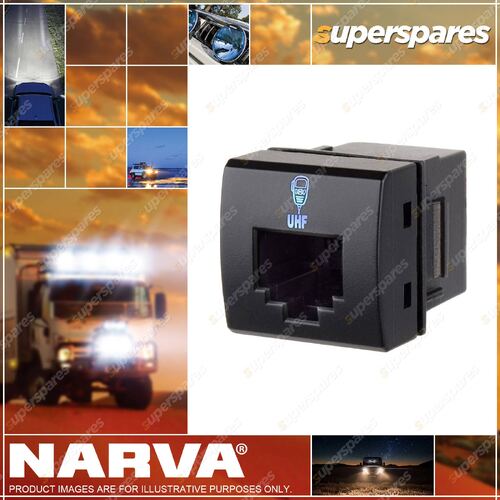 Narva OE Style UHF RADIO Switch 21x21mm for Toyota Prado 150 Hiace RAV4