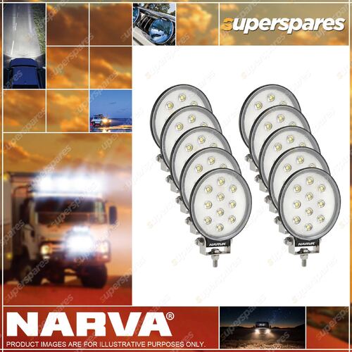 Narva 9-33V 1000 Lumens LED Work Lamp Flood Beam (Bulk Pack Of 10)