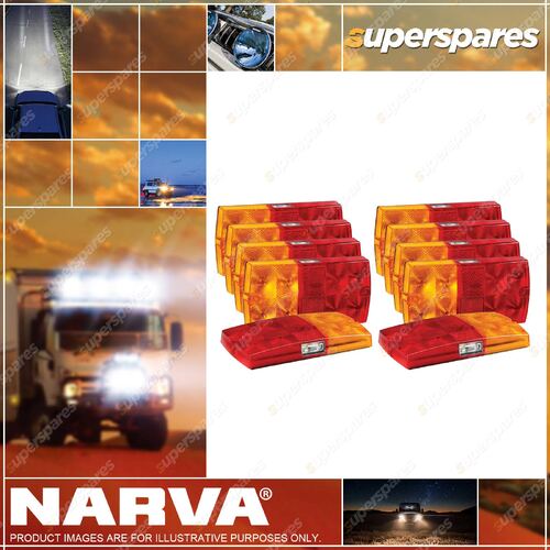 Narva 12V Model 36 LED Slimline Rear Combination Lamp With Licence Plate Lamp