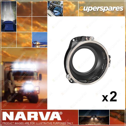 2 pcs of Narva 5 3/4 inch 146mm Headlamp Housings Open Back 72187