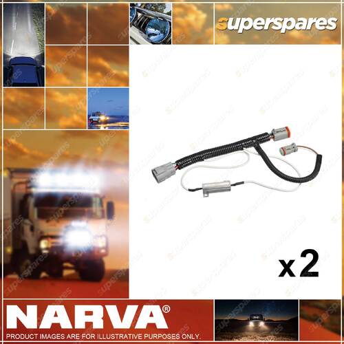 2 x Narva Patch Leads to suit Toyota Landcruiser for LED Combination Lamp