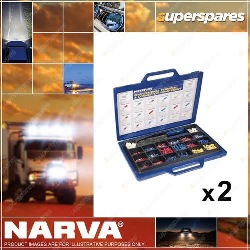 2 x Narva Professional Terminal and Connector Assortment Part NO.of 56530