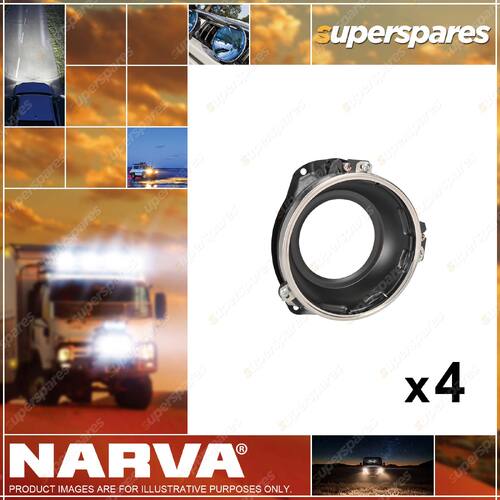 4 x Narva 5 3/4" 146mm Headlamp Housing Open Back Part NO.of 72187