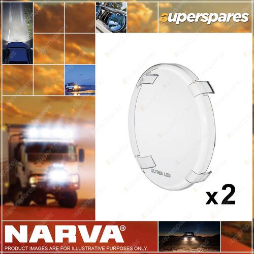 2 x Narva Lens protector for Ultima 175 L.E.D Enhanced Driving Lights 72216