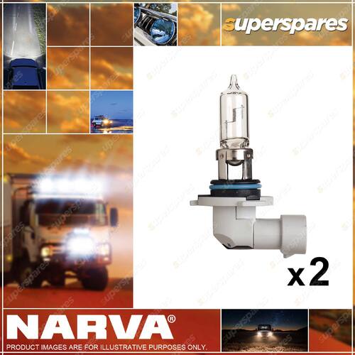 Narva Hb3 Halogen Globe 12V 60W Headlamp Light 48005BL 2 x Blister Pack of 1