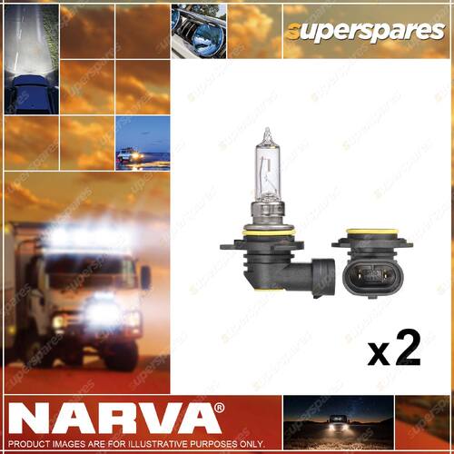 Narva 12 Volt Hir2 55W Halogen Headlight Globes 48060BL 2 x Blister Pack of 1