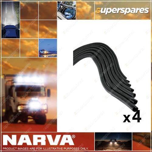 4 x Narva Corrugated Split Sleeve Tubing - 13mm 3M Length 56713-3