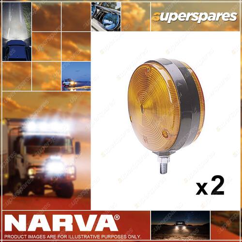 Narva Side Direction Indicator Lamp Amber / Amber 85940BL 2 x Blister Pack of 1