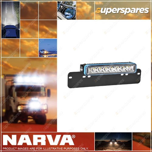 Narva 10" EX2 Light Bar Licence Plate Single Row LED Driving light with 8 LEDs