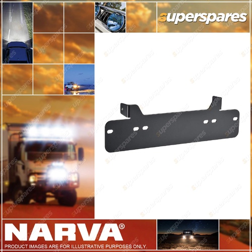 Narva 10" EX2 Single Row Licence Plate Bracket for Light Bar Driving Light