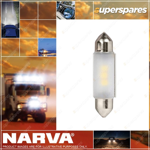 Narva 12 / 24V 10 x 41mm Festoon LED Globe interior LED globe 6000K Cool White