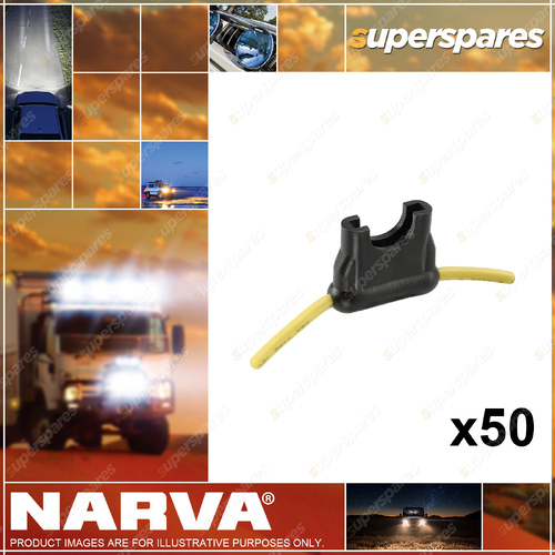 Narva In-Line Standard ATS Blade Fuse holder 30Amp - Box Pack of 50