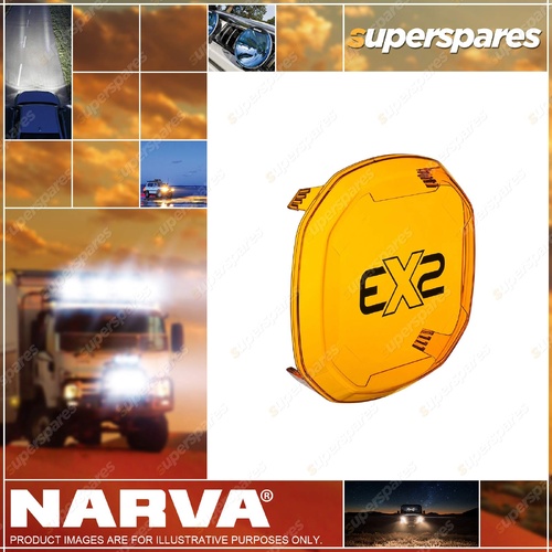 Narva Brand Amber Lens Cover to suit 9" EX2 EX2R LED Driving Light