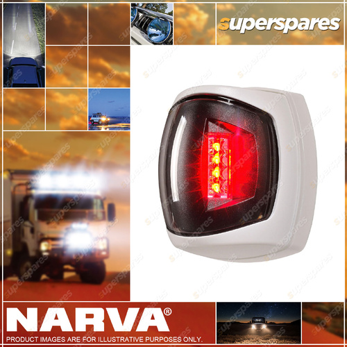 Narva 9-33V 2 Nautical Mile LED Port Lamp With Clear Lens White - Marine Light