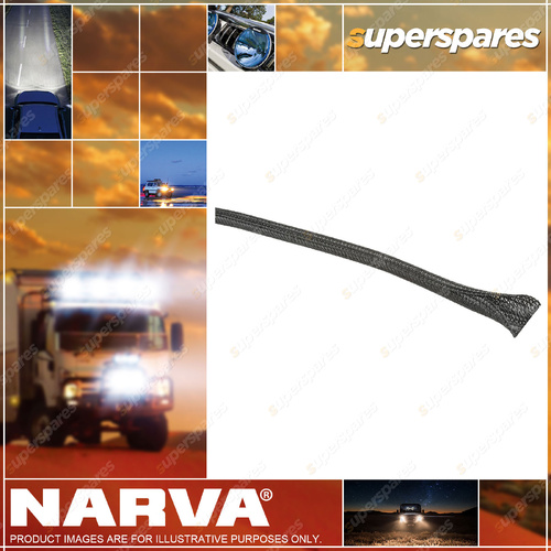 1 x Narva 10M Self-Closing Expandable Braided Tubing - 9mm for Electrical