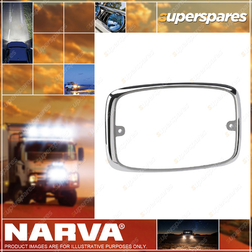 Narva Chrome Base To Suit Emergency Lighting 85224A / 85224AB / 85224AR