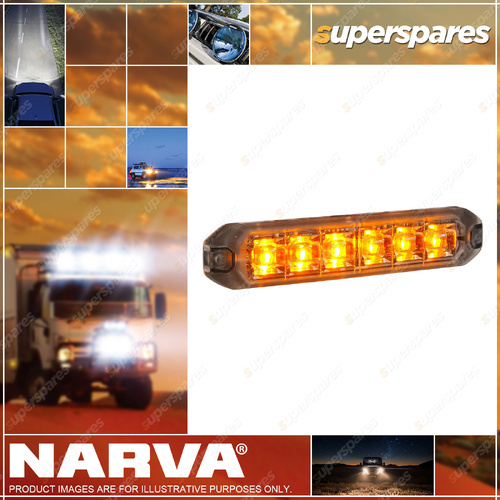 Narva Brand 12 / 24V Flexible Perimeter Warning Light - Amber Autoparts