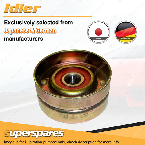 1x Superspares Idler Pulley for Toyota Liteace CM20 CM35 Tarago CR21 Townace CM